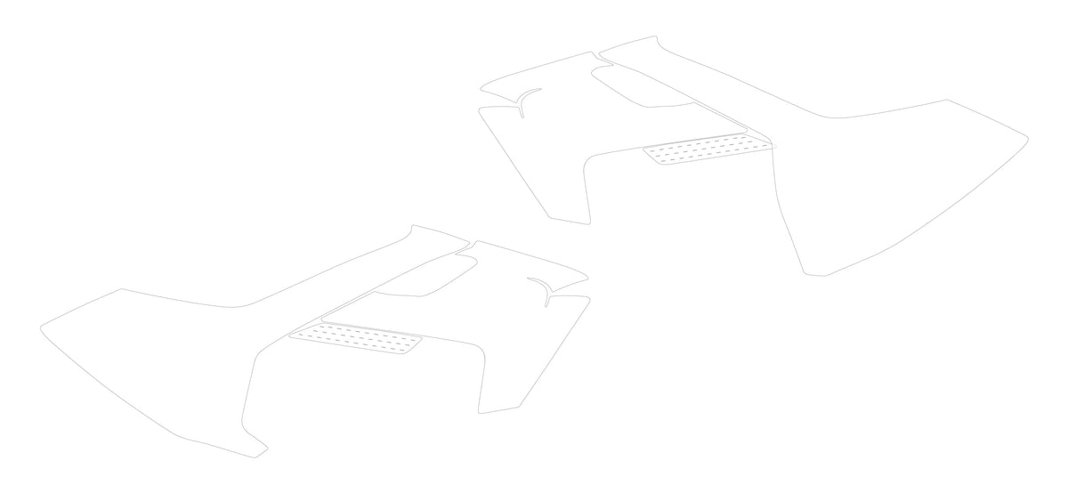 Kit De Protection Transparent Pour Plastiques - HUSQVARNA TC85