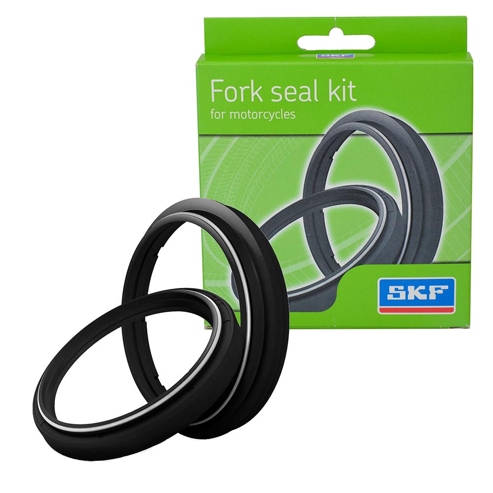 "Kit joint spi + cache poussière SHOWA mm 43 ""BLACK COLOR"""