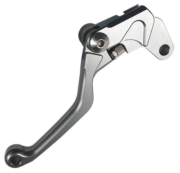 Levier Cross Alu Court Repliable - Embrayage - Couleur Titane - HONDA CR-F
