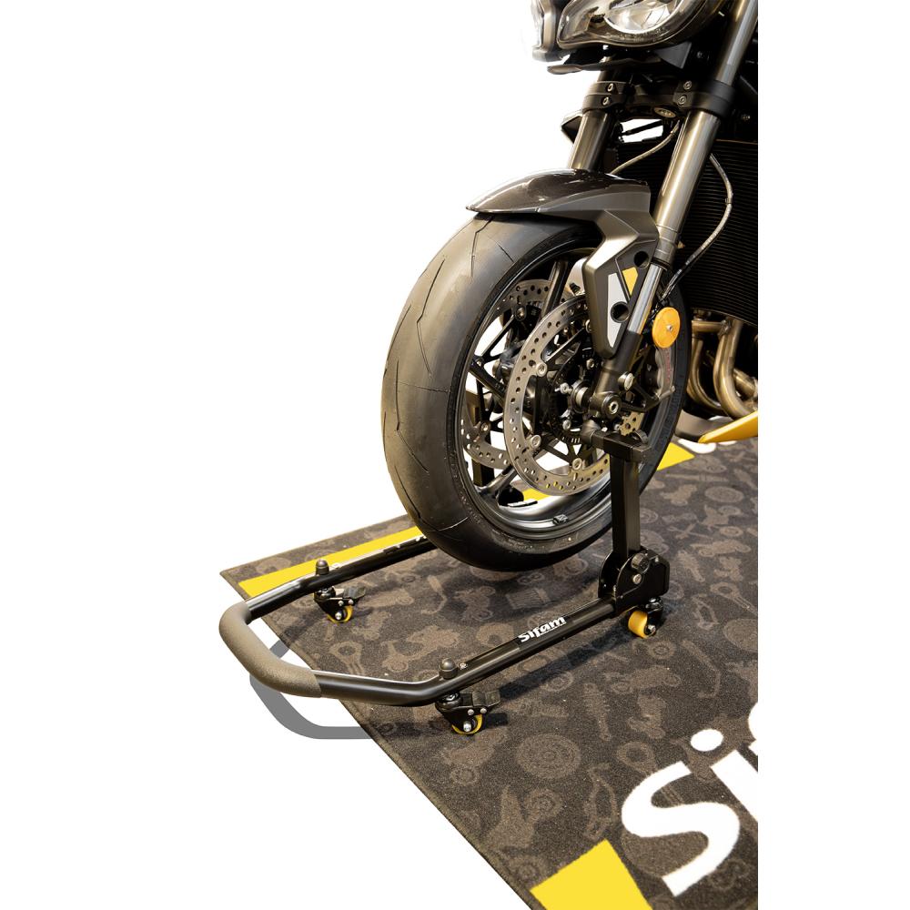 Béquille de moto avant universelle mobile et pliable