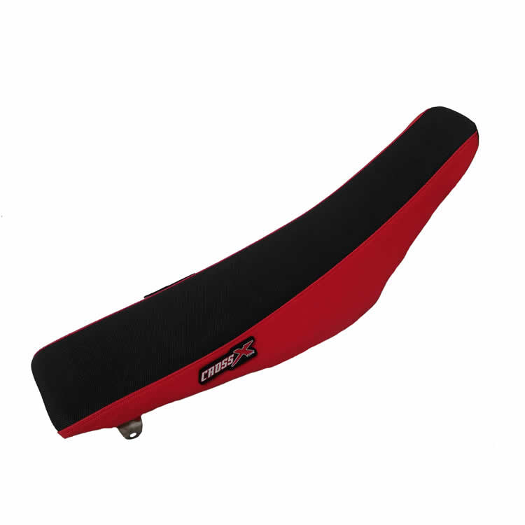 HOUSSE DE SELLE HONDA CRF 250L 2013-2023 TOP BLACK- SIDE RED (M116-2BR)