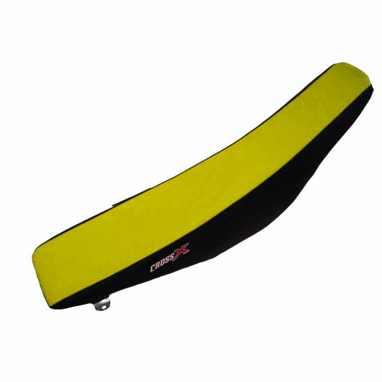 HOUSSE DE SELLE SUZUKI RM 125 01-07 RM 250 01-09 TOP YELLOW- SIDE BLACK (M315-2YB)