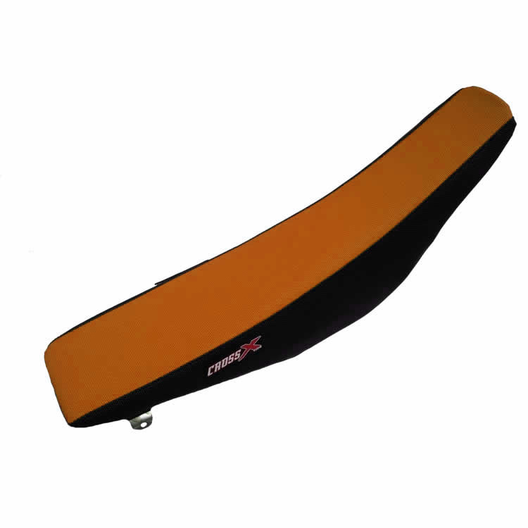 HOUSSE DE SELLE KTM LC SX 50 2002-2008 TOP ORANGE- SIDE BLACK (M517-2OB)
