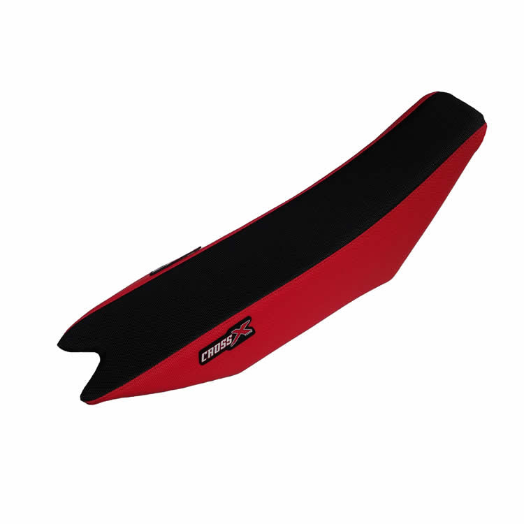 HOUSSE DE SELLE BETA RR-RS 2010-2012 TOP BLACK- SIDE RED (M911-2BR)