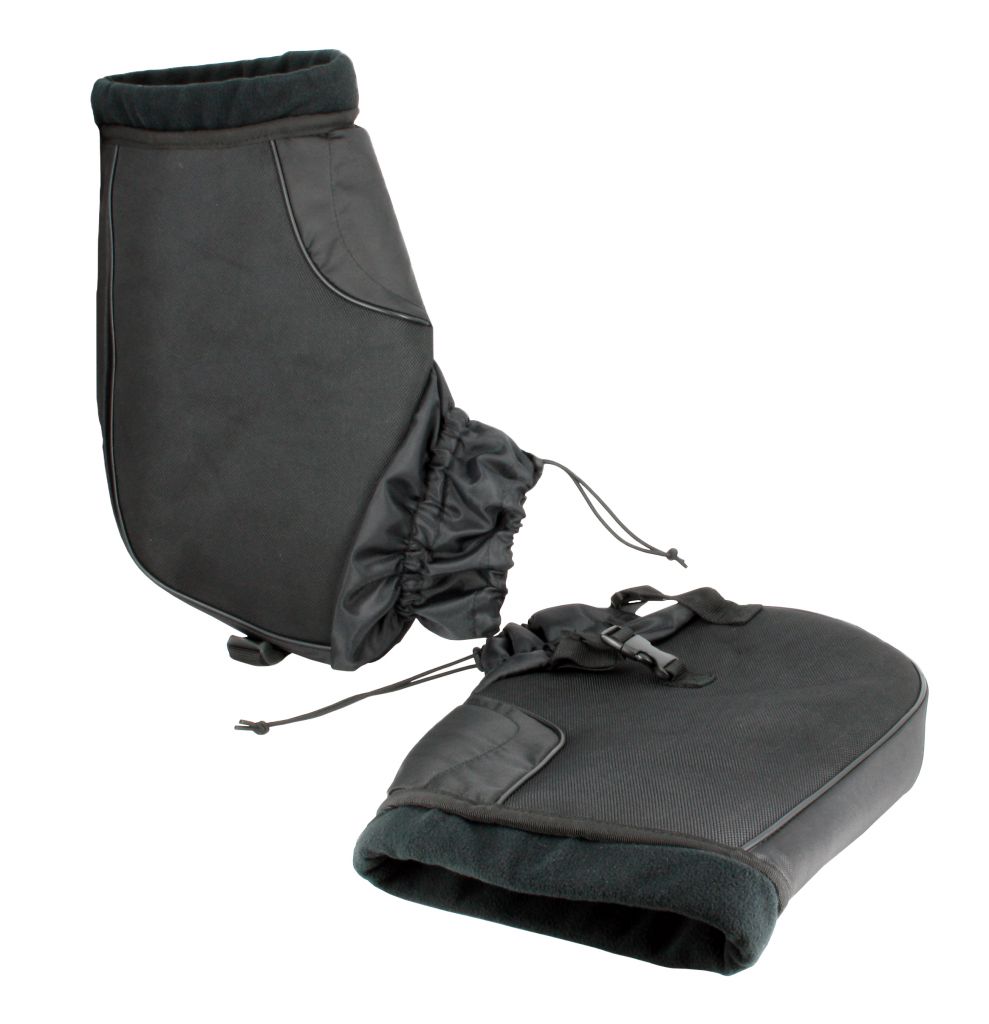 Manchons Hiver Universels Taille Unique 100% Polyester Epais Doublure en Polaire