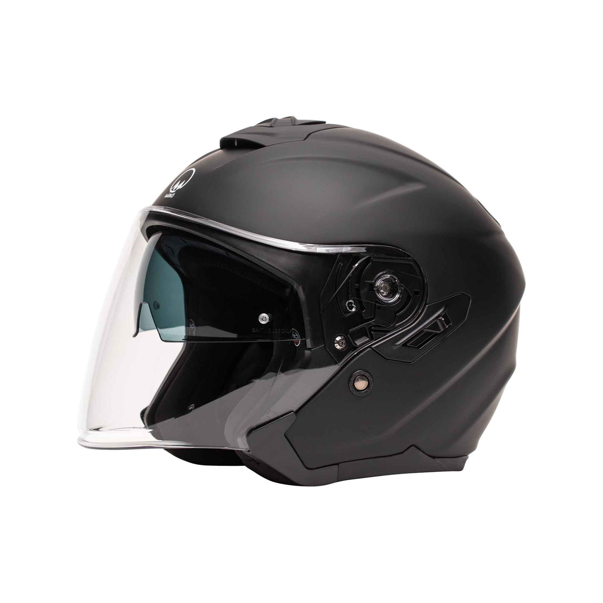 Casque Jet M-JET - Fibre - Noir mat 
