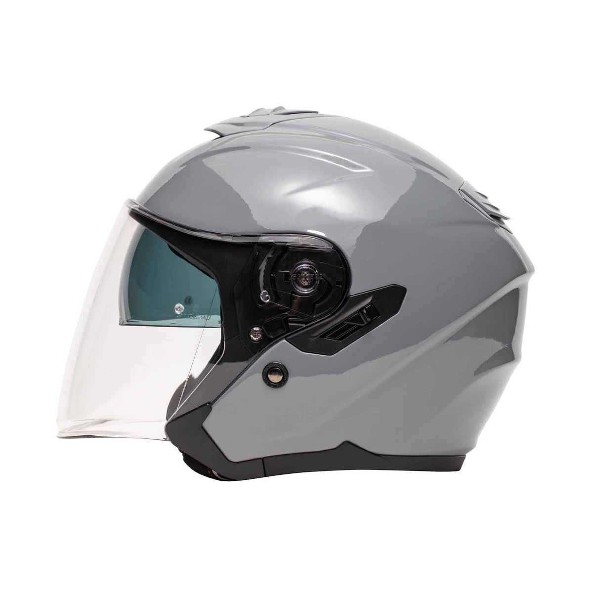 Casque Jet M-JET - Fibre - Gris Nardo
