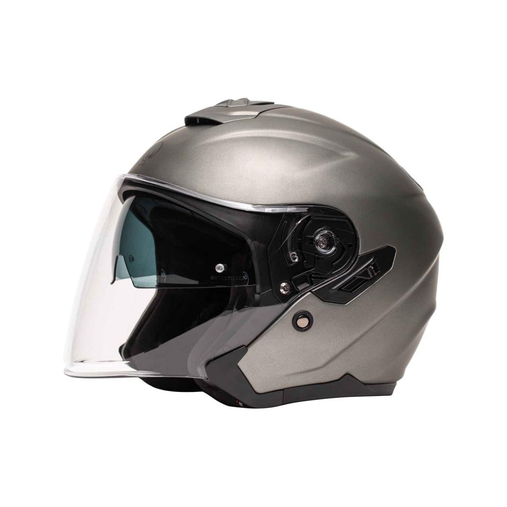Casque Jet M-JET - Fibre - Titanium mat
