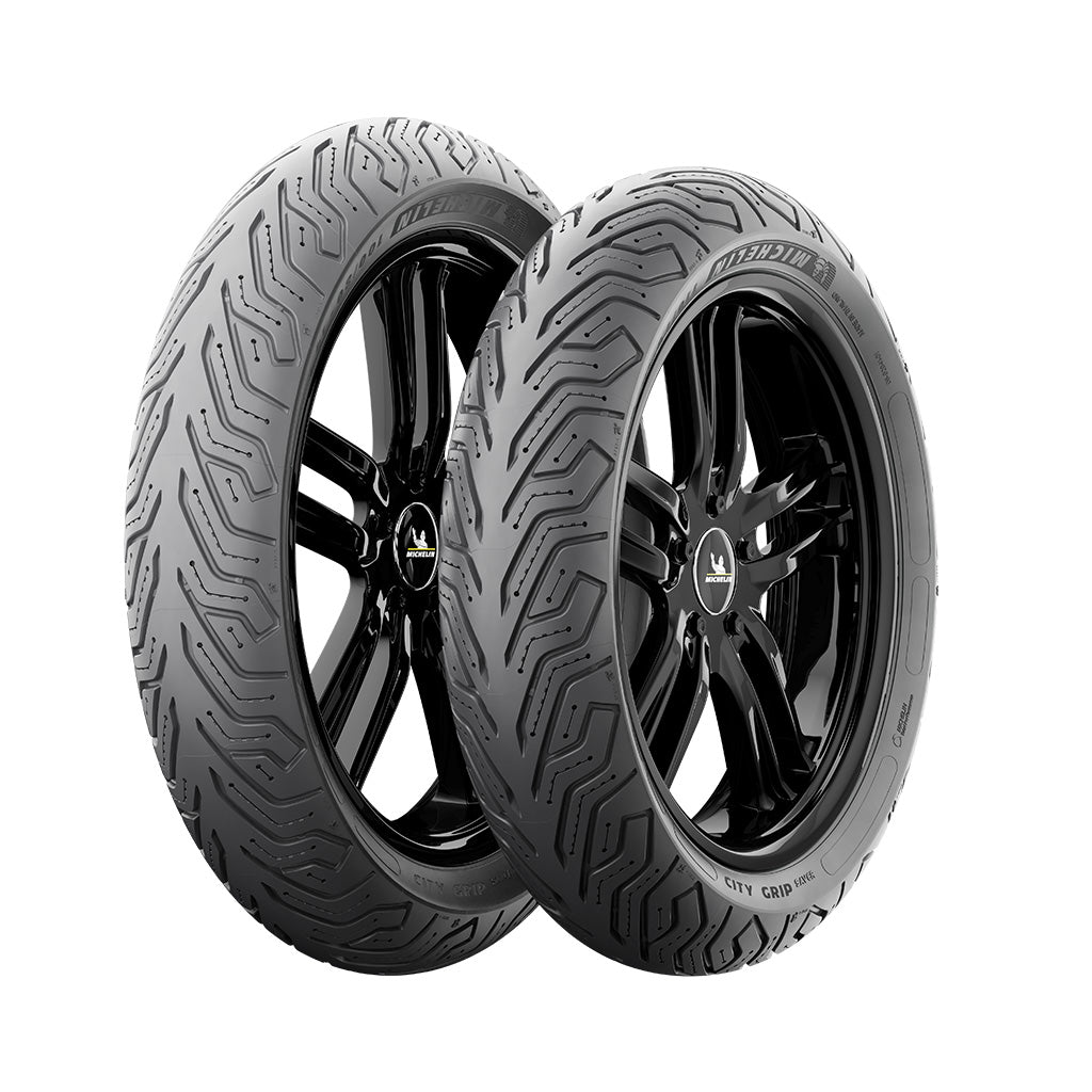 Pneu 100/80 - 14 M/C 48S  TL CITY GRIP SAVER Avant / Arrière