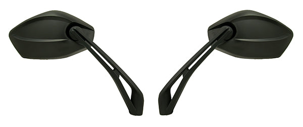 Paire de rétroviseurs universels - M10 et M8 - noir