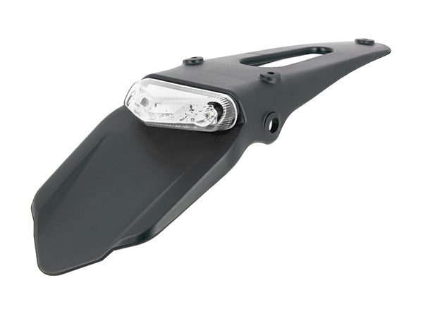 Support de plaque bavette et feux Led - Feu arriere transparent