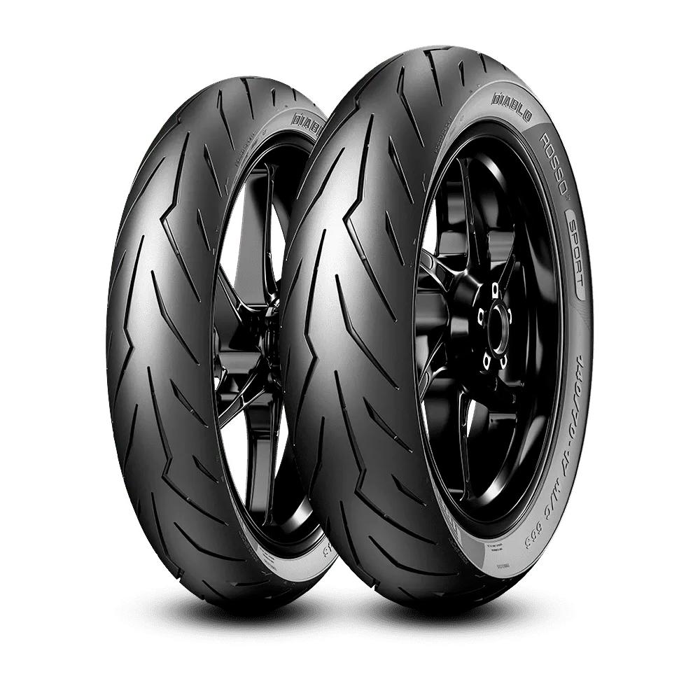Pneu 140/70-17M/CTL 66S - DIABLO ROSSO SPORT