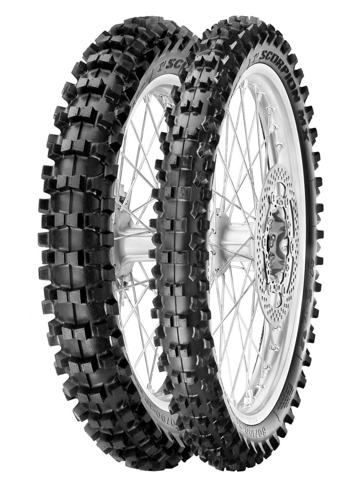 Pneu 60/100 - 12 NHS 36M  TT SCORPION MX32 MID SOFT