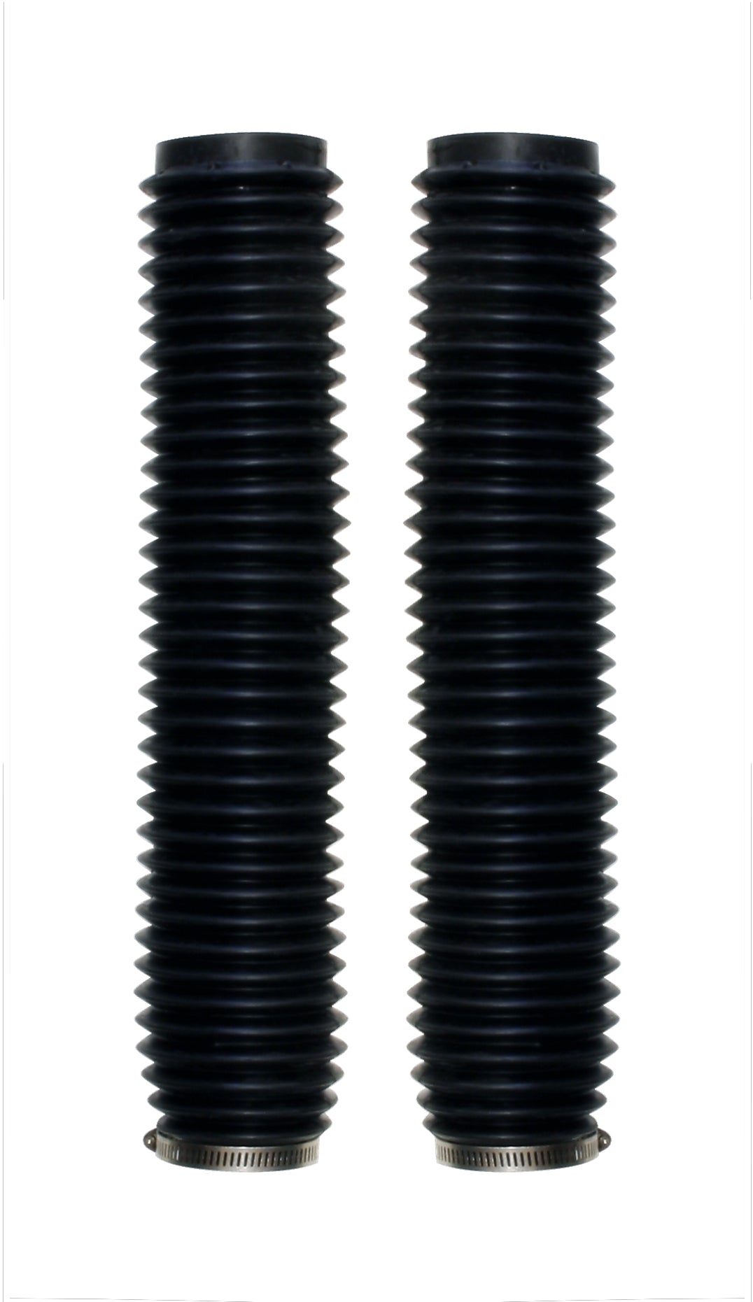 Soufflets de Fourche en PVC Noir 