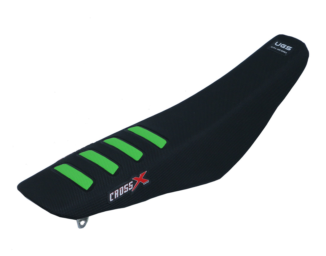 HOUSSE DE SELLE  KAWASAKI KFX 250/450 2021 - 2023  - UGS COLOR WAVE BLACK-GREEN