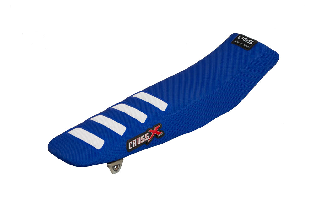 HOUSSE DE SELLE YAMAHA YZ 125-250 - UGS COLOR WAVE BLUE-WHITE 