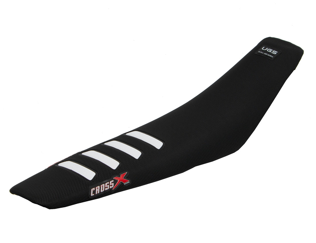 HOUSSE DE SELLE HUSQVARNA TC 85 - UGS COLOR WAVE BLACK-WHITE 