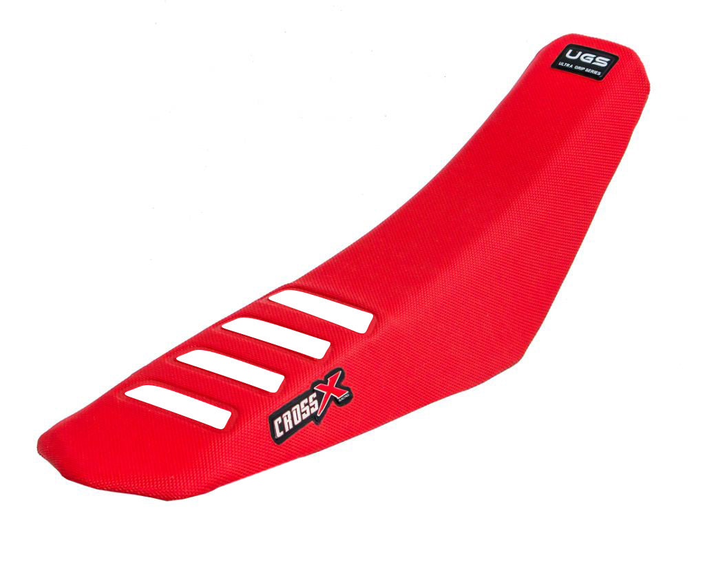 HOUSSE DE SELLE GASGAS  MC-MCF - UGS ROUGE WAVE BLANC 