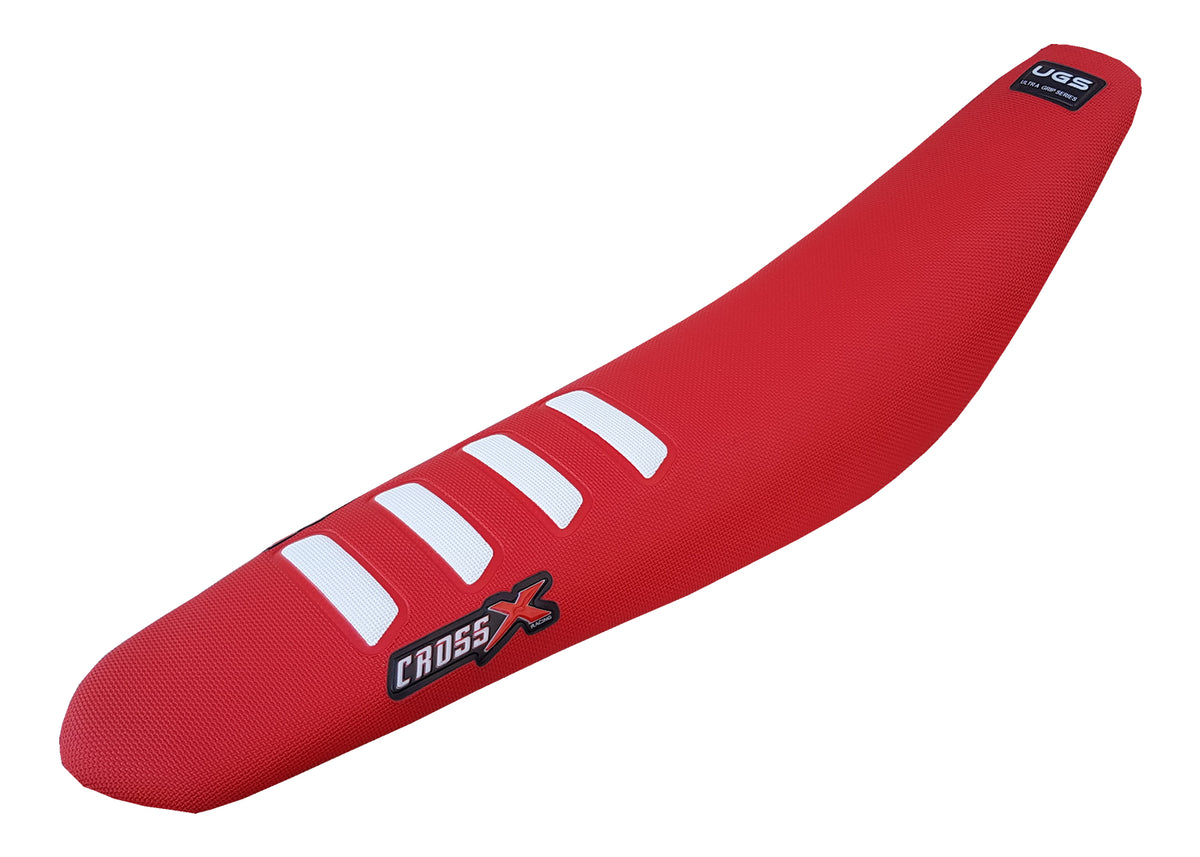 HOUSSE DE SELLE MC 50 21-22 UGS -WAVE RED WHITE
