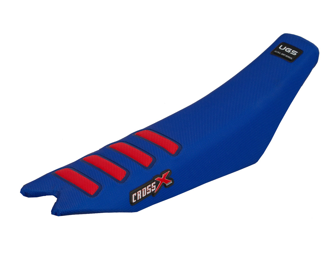 HOUSSE DE SELLE  BETA RR-RS - UGS COLOR WAVE BLUE-RED