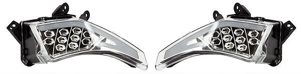 Paire de clignotants pour YAMAHA T-MAX 530 avant LED + Veilleuses 